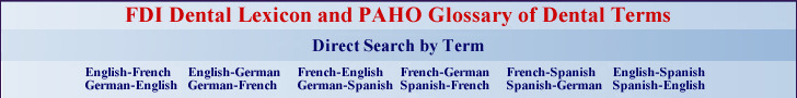 FDI Dental Lexicon